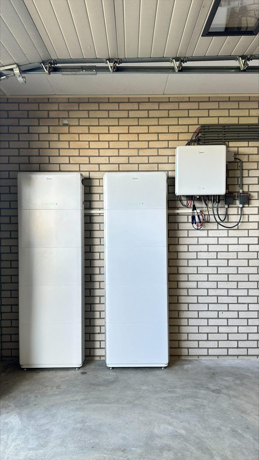 Thuisbatterij installatie